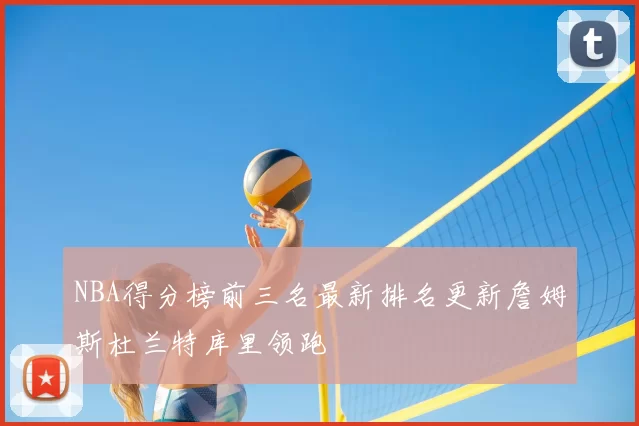 NBA得分榜前三名最新排名更新詹姆斯杜兰特库里领跑